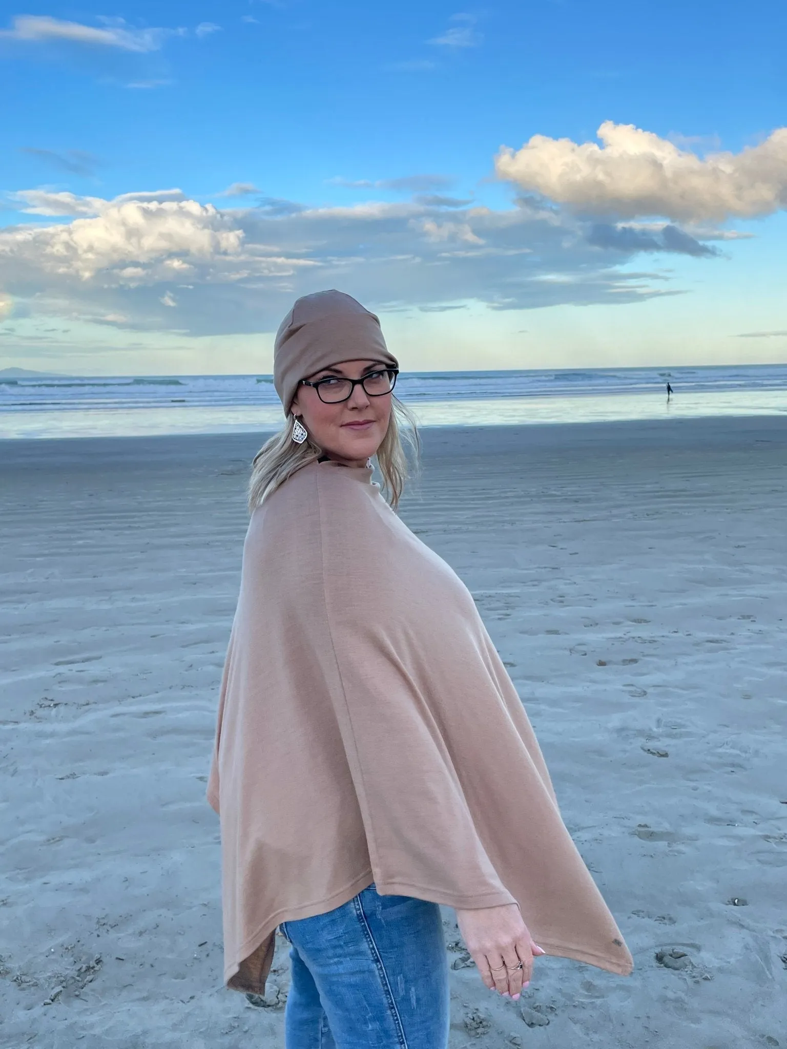 100% MERINO WOOL EASY STYLE LAYER SAND