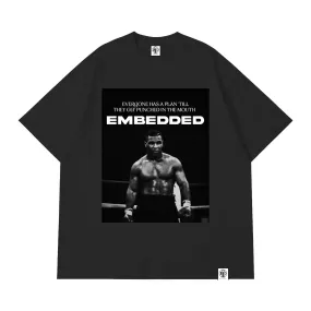 Emb Black Mike Tyson Effect oversized t shirt