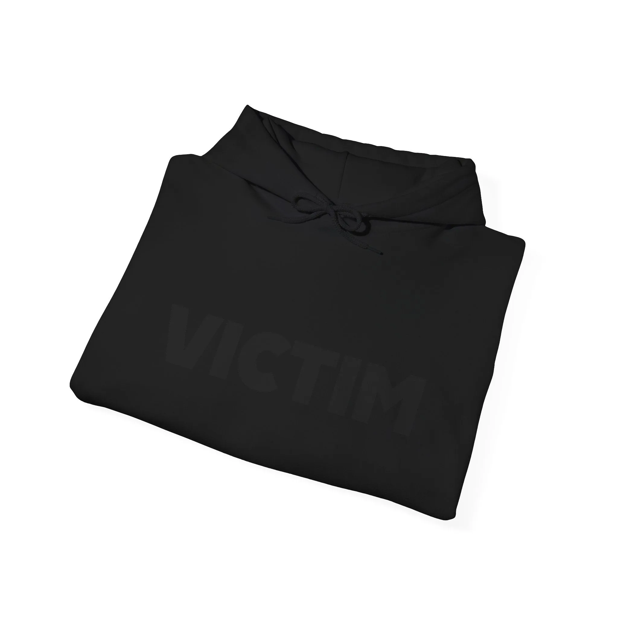 Funny 'VICTIM'   SURVIVOR Unisex Heavy Blend™ Hooded Sweatshirt - Casual Comfort for Everyday Wear