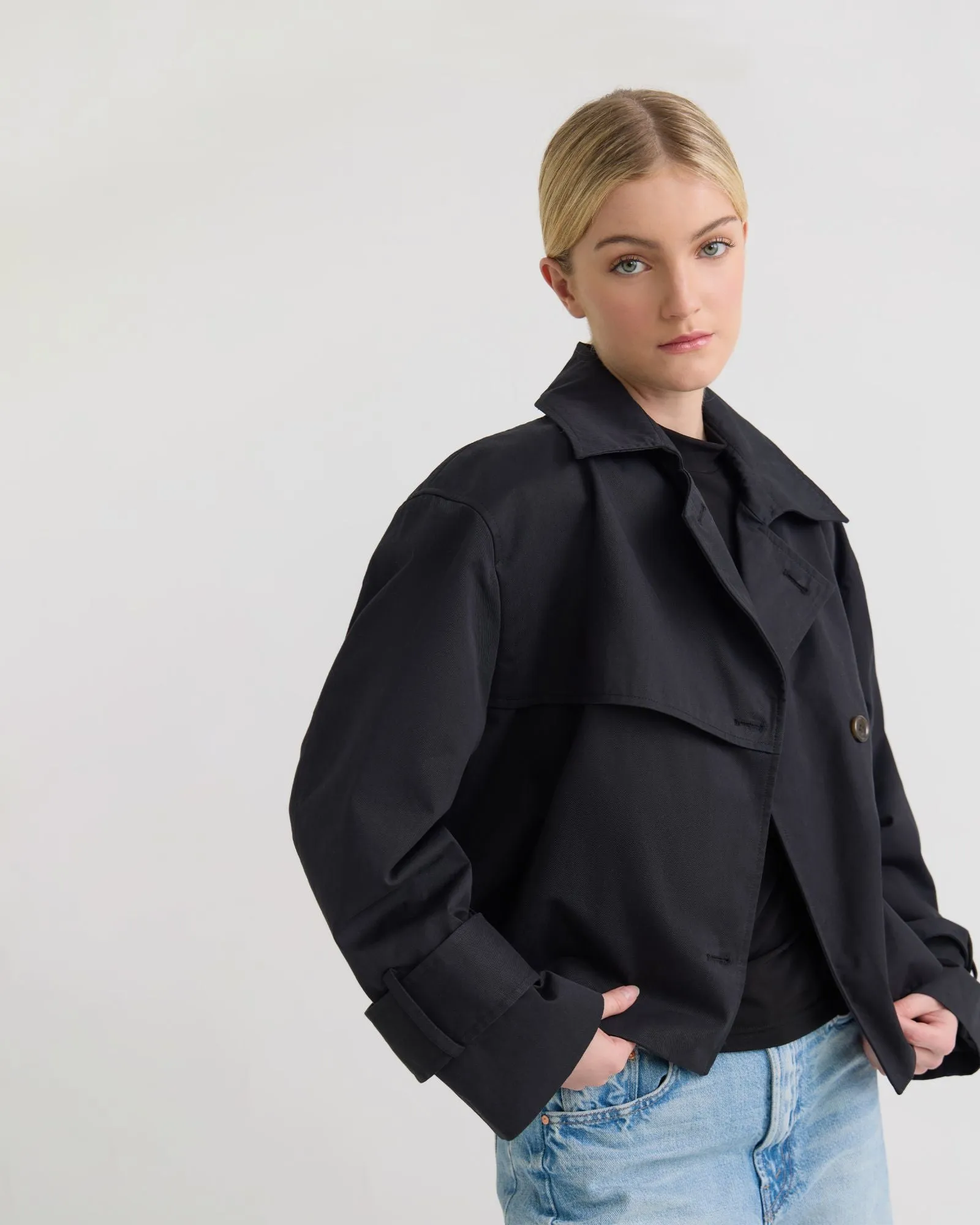 Griffin Crop French Jacket