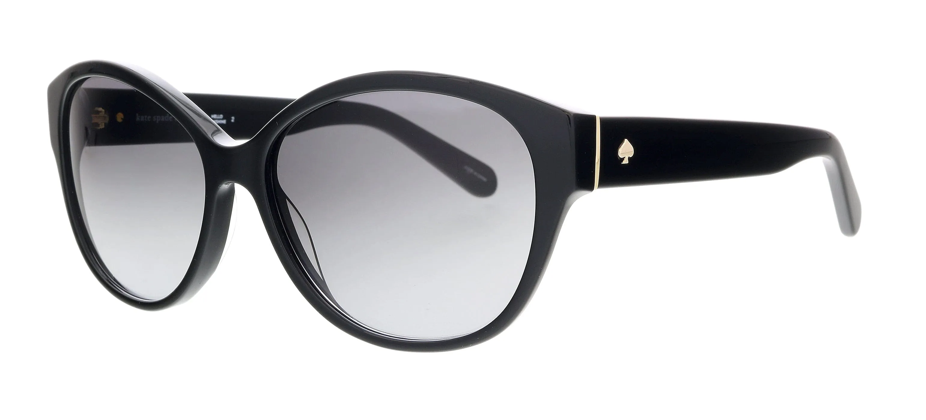 KATE SPADE KIERS2S 0807 Y7 Black Oval Sunglasses