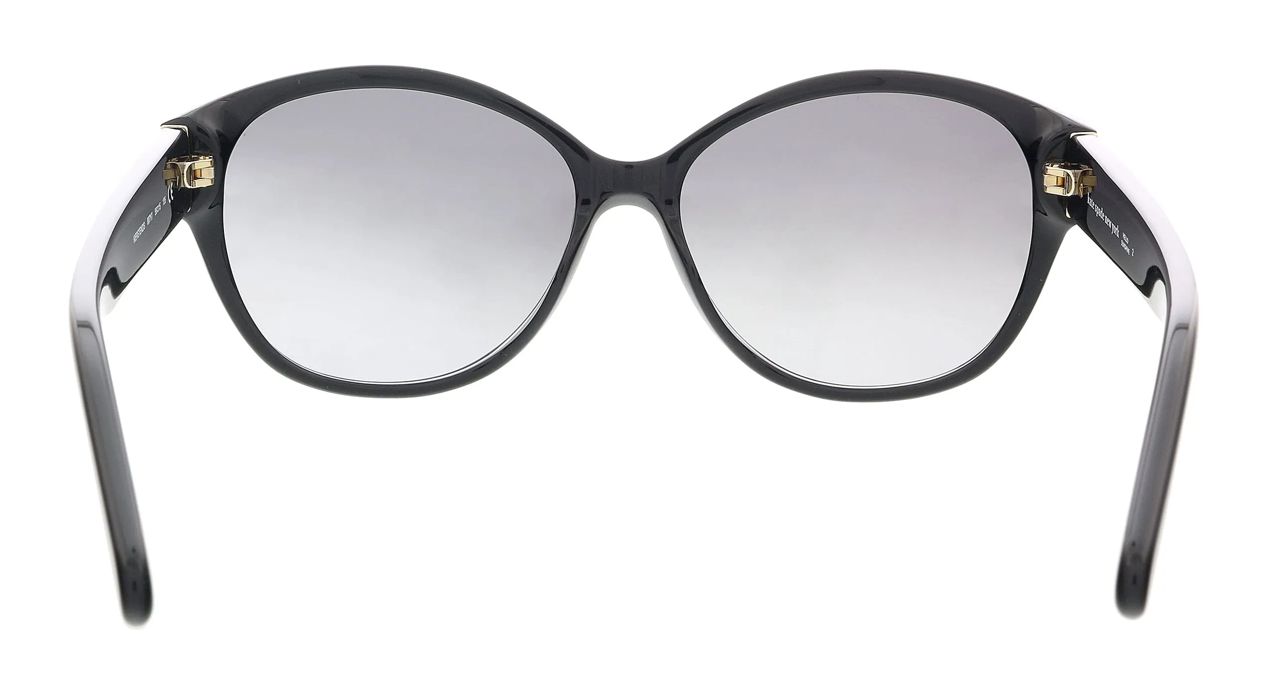 KATE SPADE KIERS2S 0807 Y7 Black Oval Sunglasses