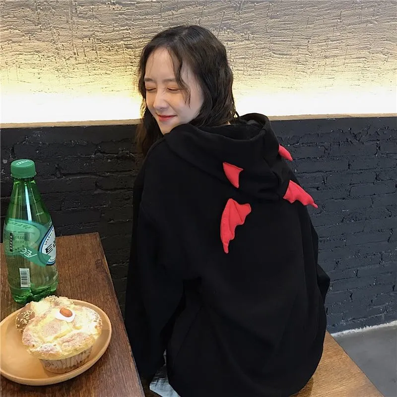 Korean Hoodie Small Devil