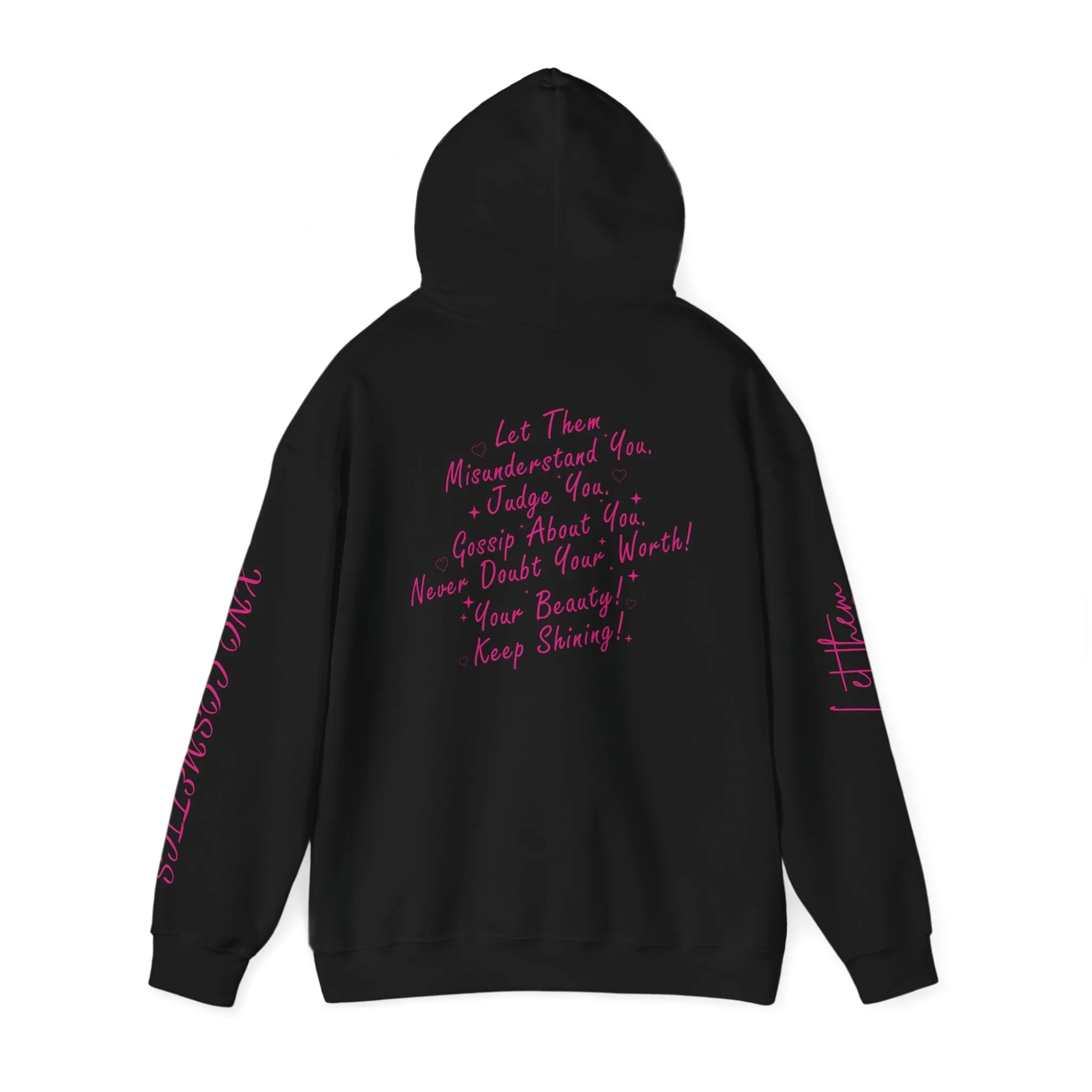 LET THEM HOODIE NO REFUNDS, RETURNS, OR EXCHANGES- MADE TO ORDER