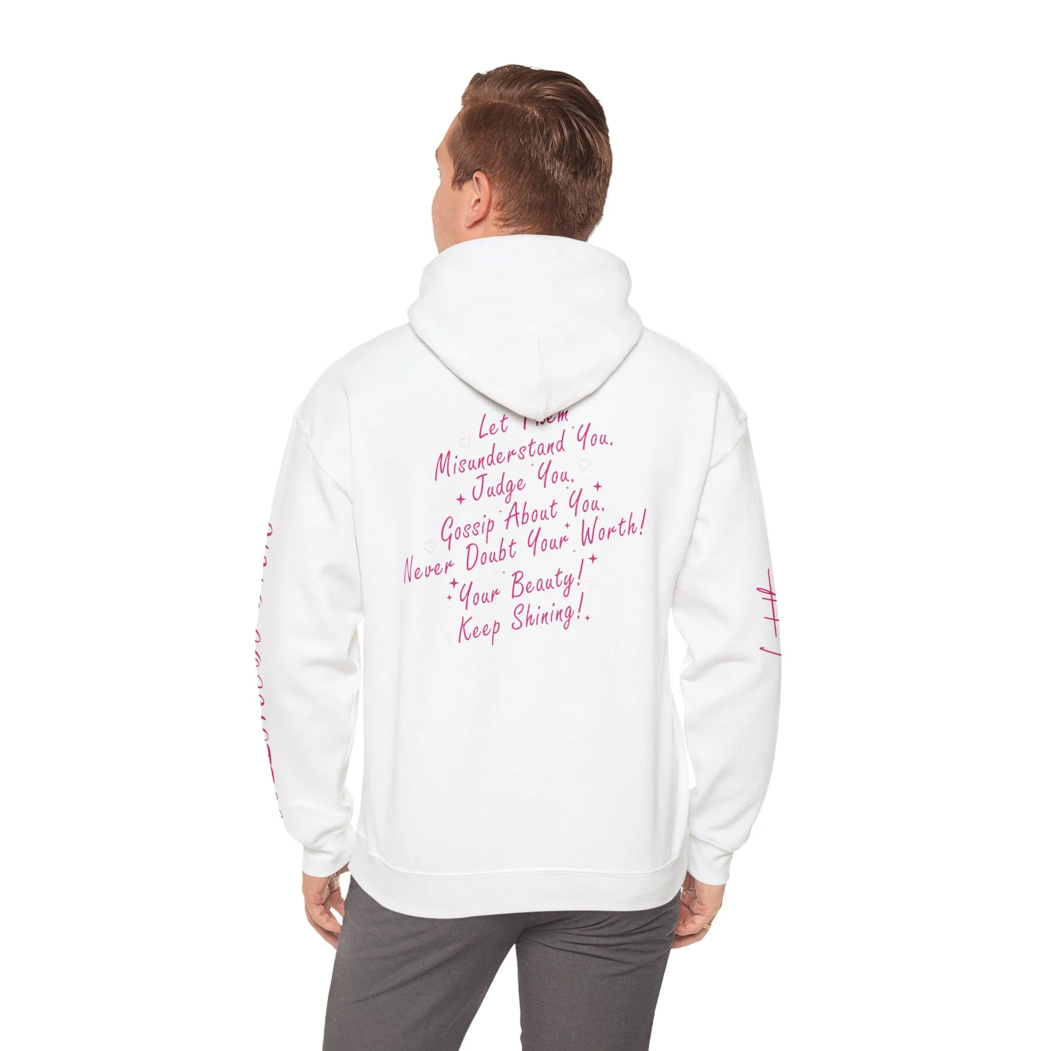 LET THEM HOODIE NO REFUNDS, RETURNS, OR EXCHANGES- MADE TO ORDER