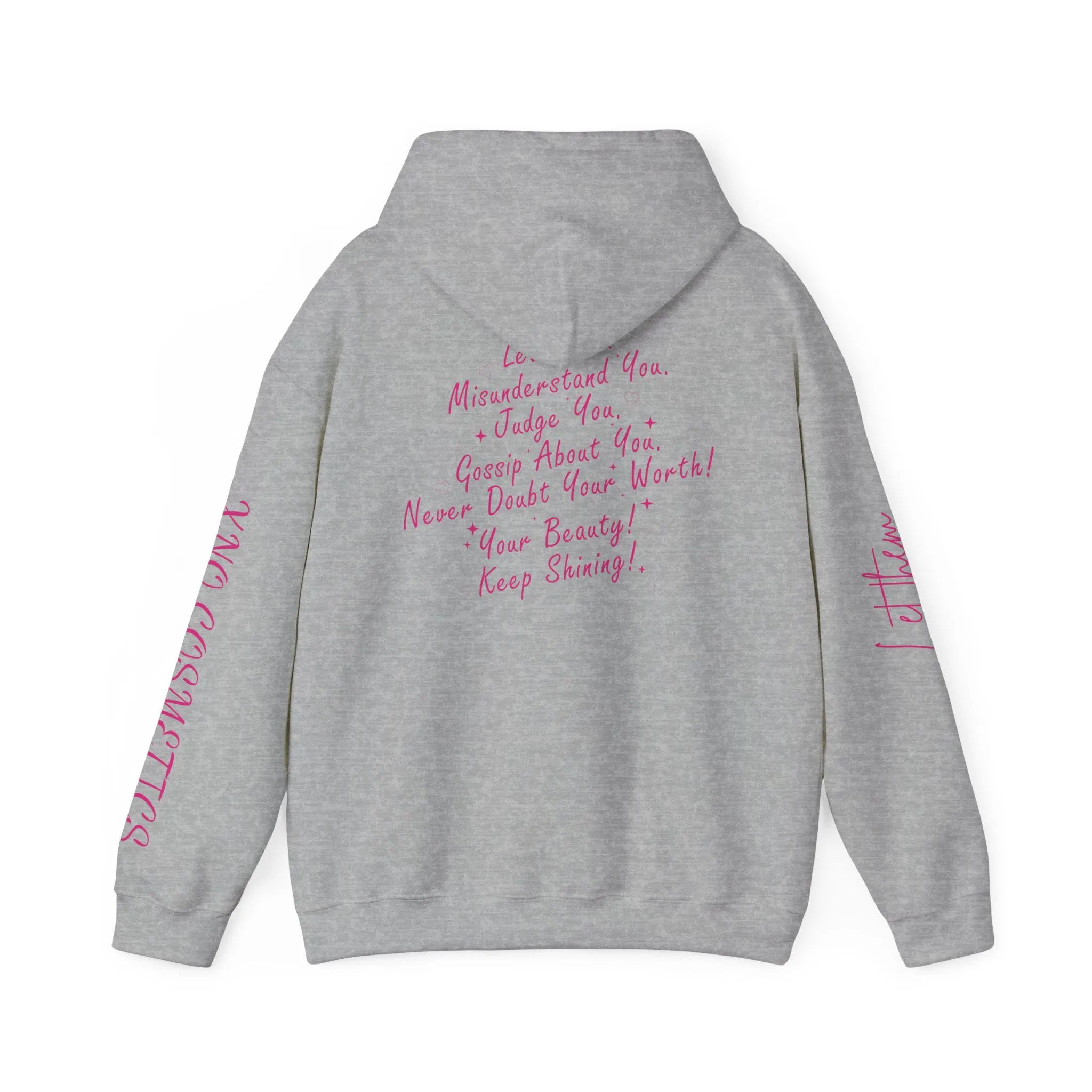 LET THEM HOODIE NO REFUNDS, RETURNS, OR EXCHANGES- MADE TO ORDER