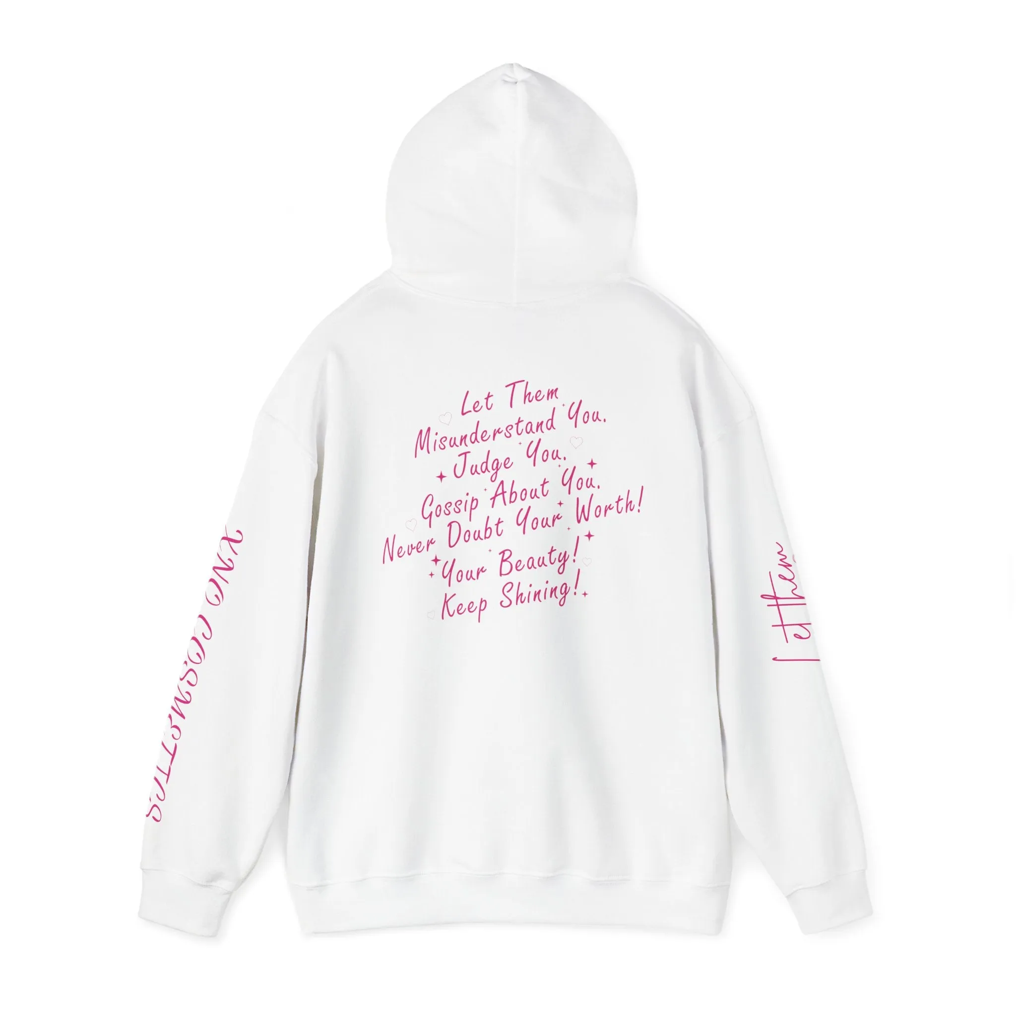 LET THEM HOODIE NO REFUNDS, RETURNS, OR EXCHANGES- MADE TO ORDER