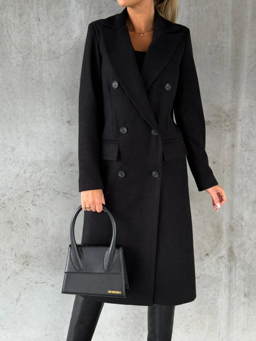 Miya - Elegant Double-Breasted Winter Coat