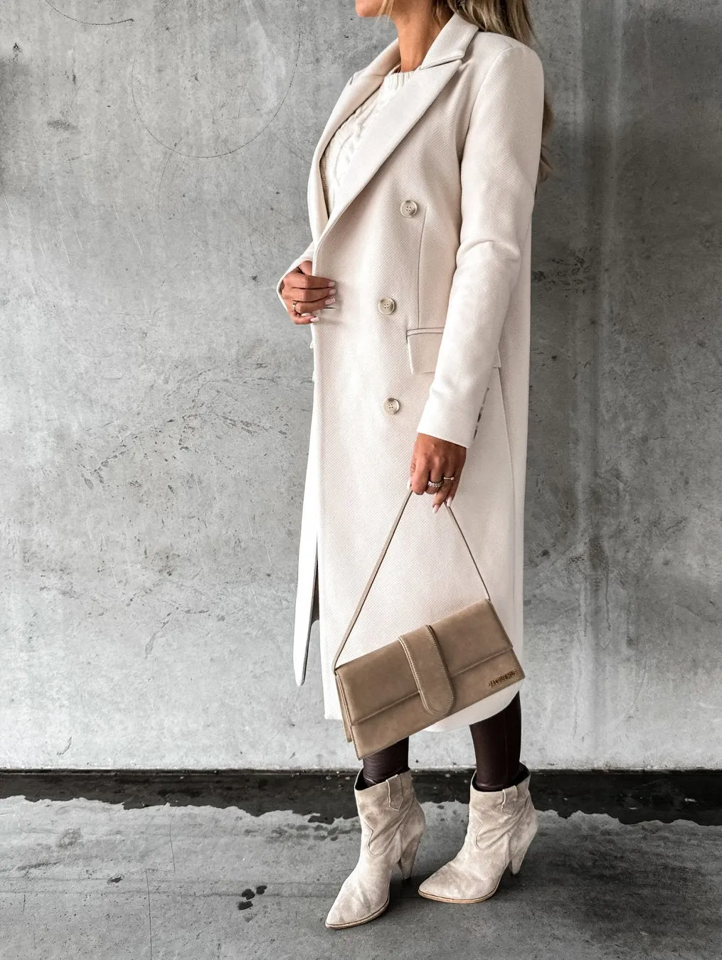 Miya - Elegant Double-Breasted Winter Coat