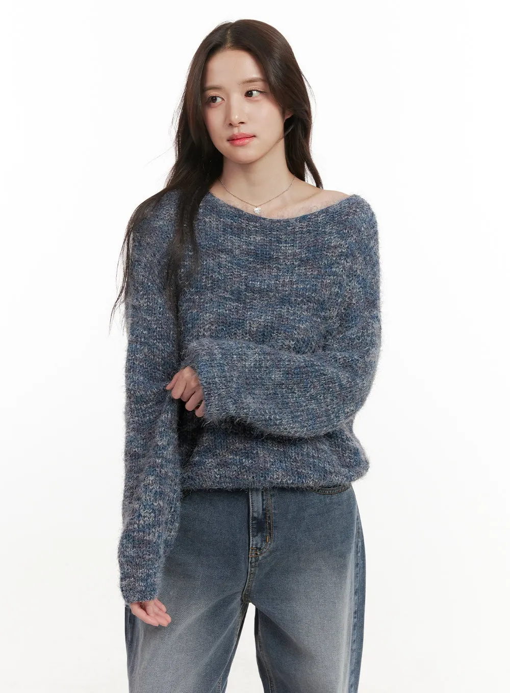 Multicolor Cozy Knit Sweater ON429