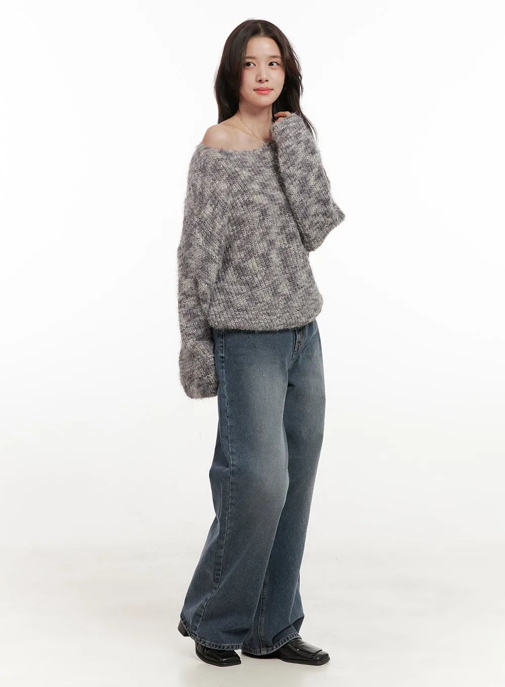 Multicolor Cozy Knit Sweater ON429