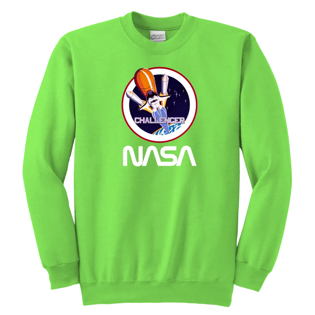 NASA STS-8 Mission Patch Youth Sweatshirt