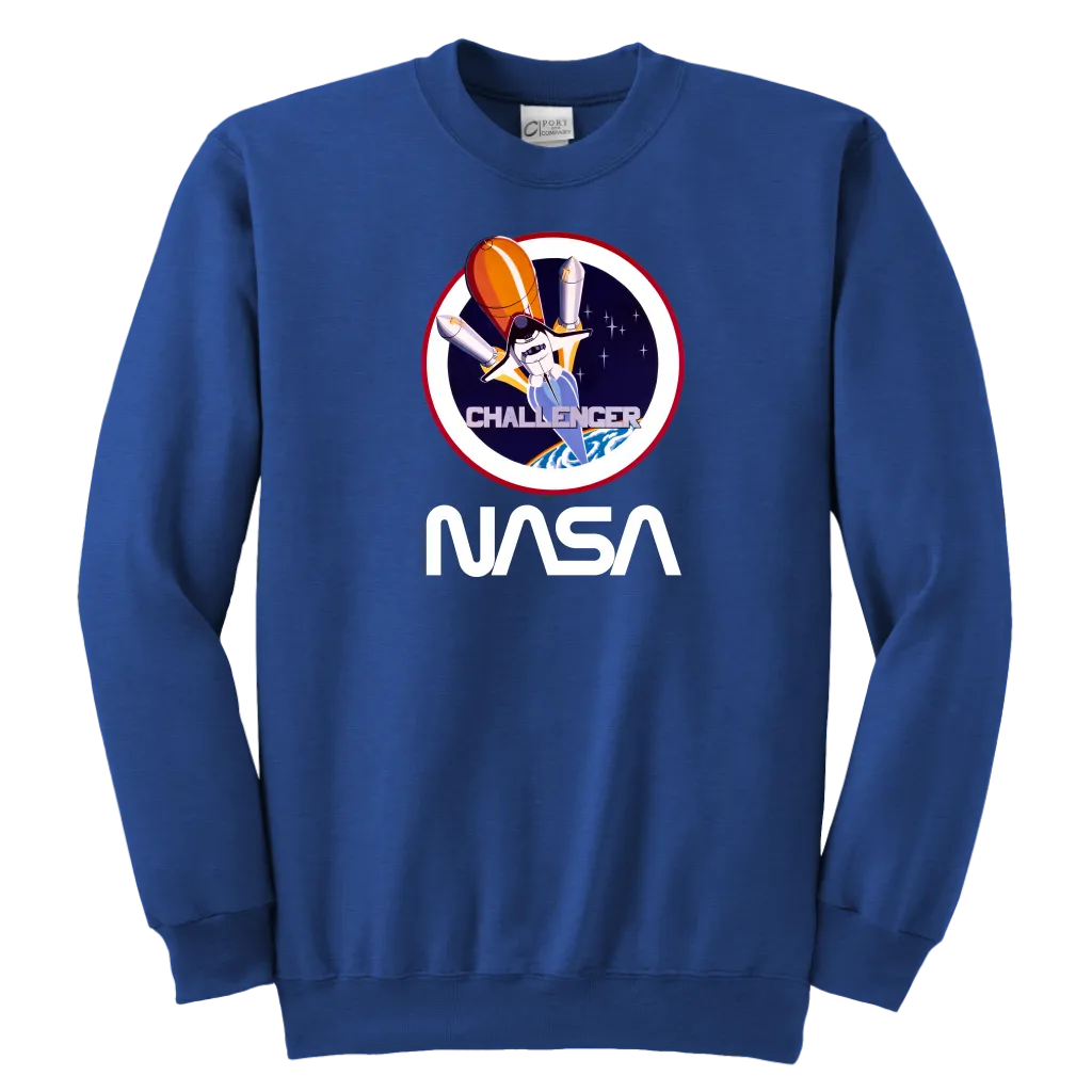 NASA STS-8 Mission Patch Youth Sweatshirt