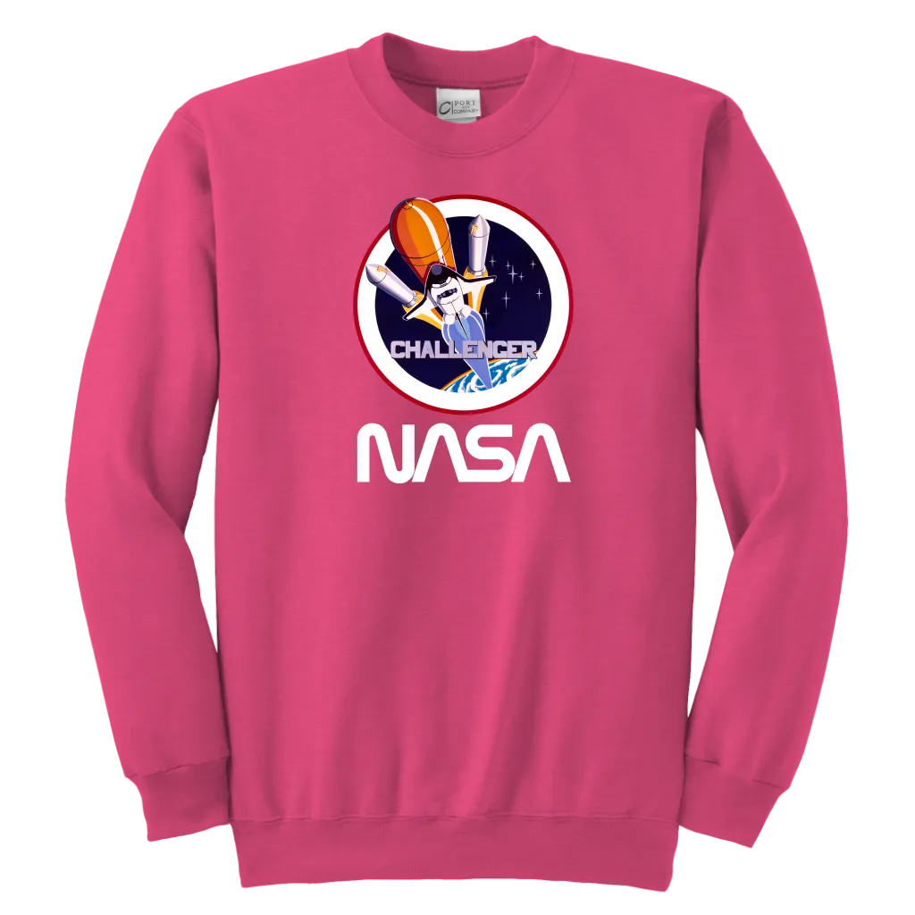 NASA STS-8 Mission Patch Youth Sweatshirt