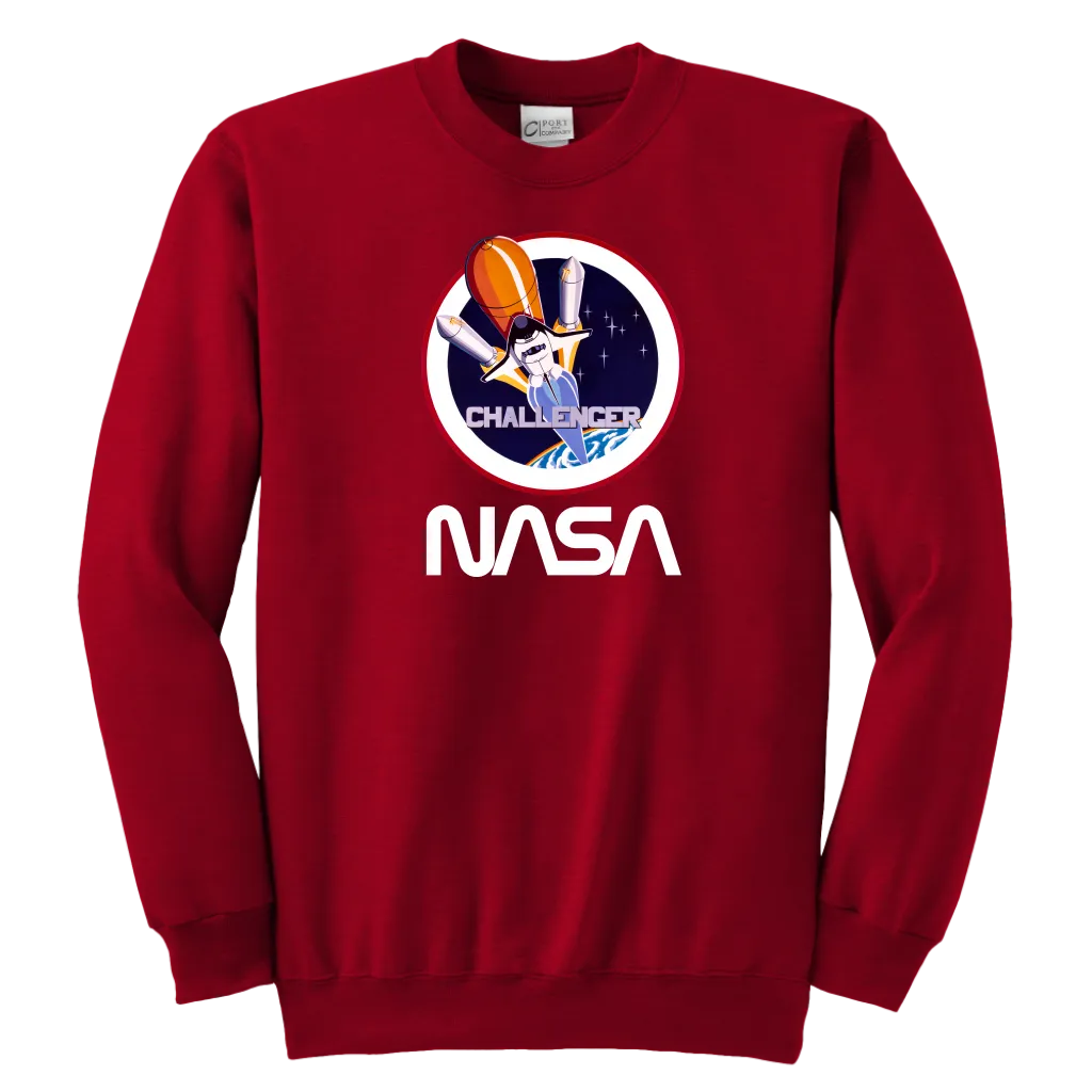 NASA STS-8 Mission Patch Youth Sweatshirt
