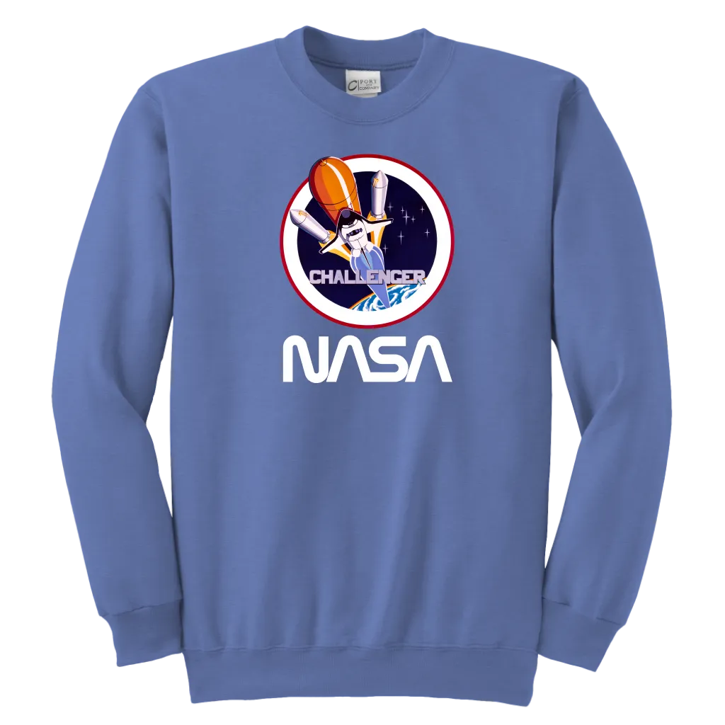 NASA STS-8 Mission Patch Youth Sweatshirt