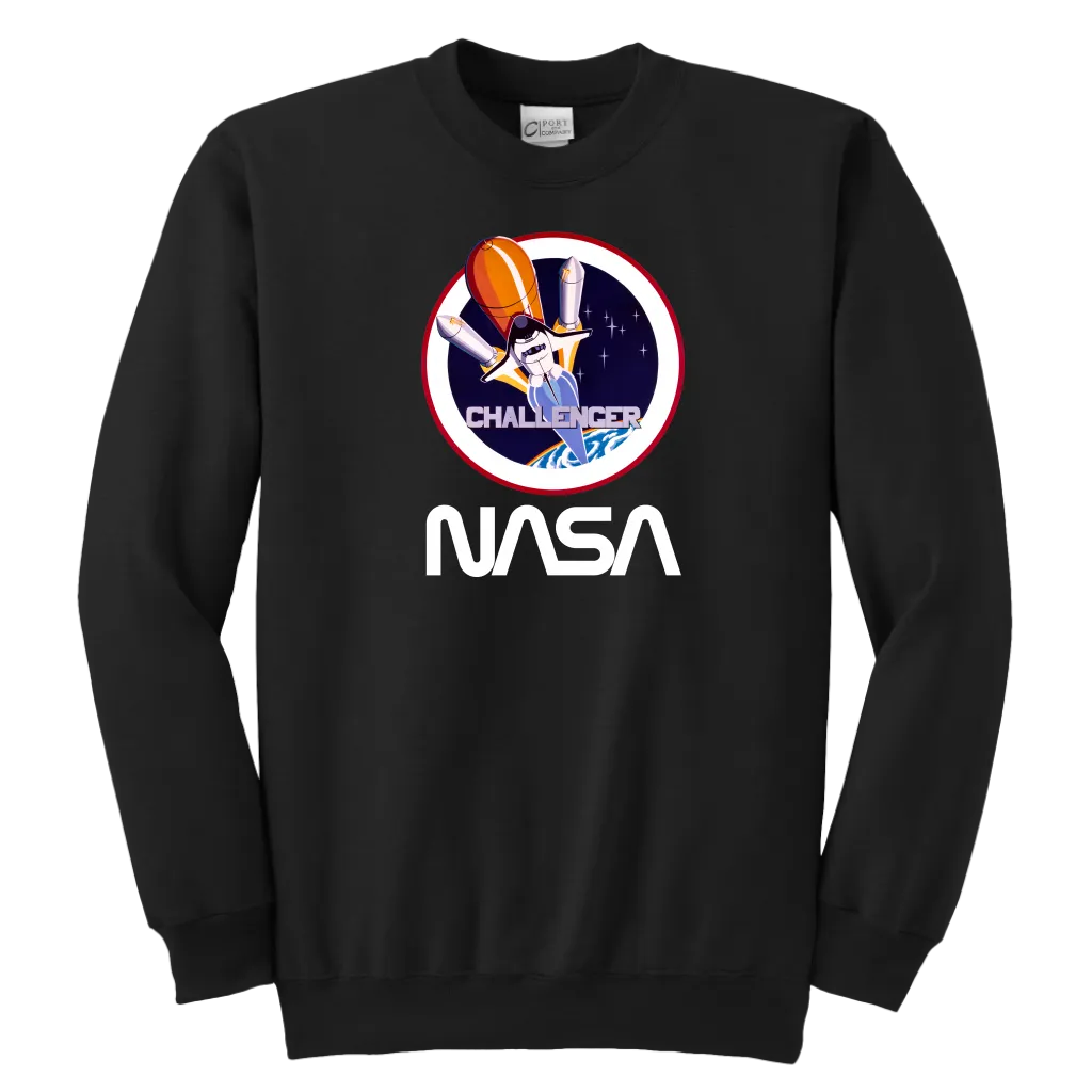 NASA STS-8 Mission Patch Youth Sweatshirt