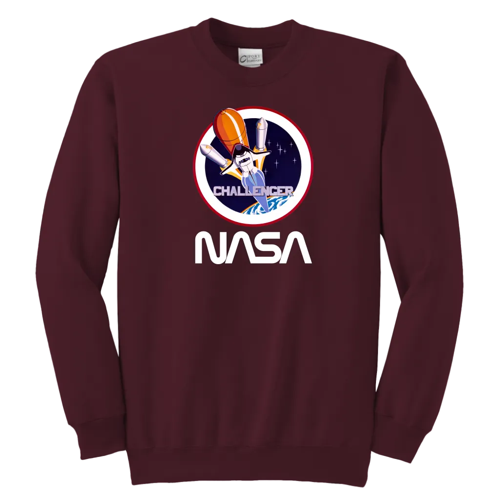 NASA STS-8 Mission Patch Youth Sweatshirt