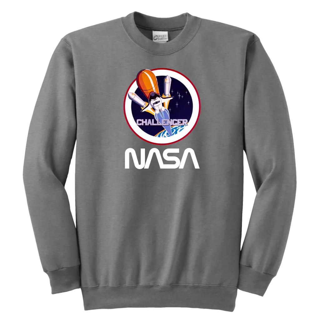 NASA STS-8 Mission Patch Youth Sweatshirt