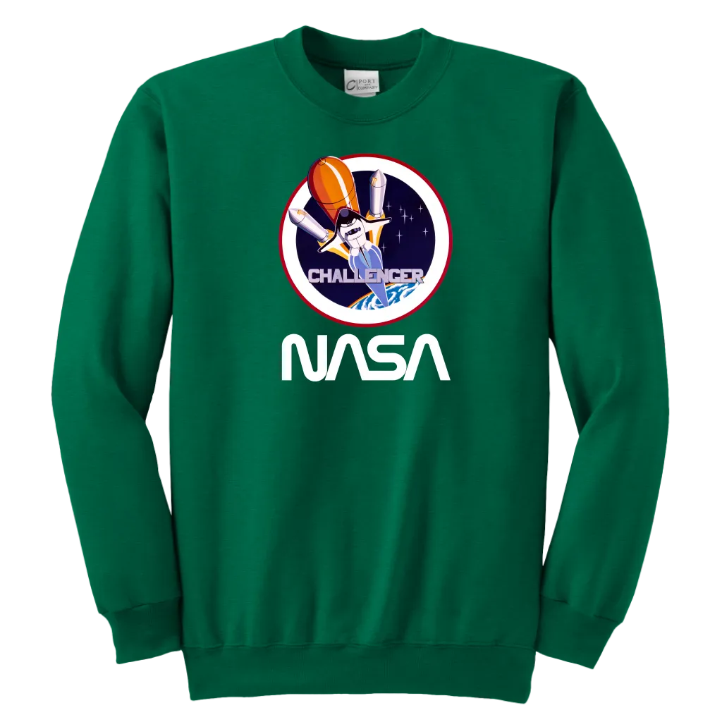 NASA STS-8 Mission Patch Youth Sweatshirt