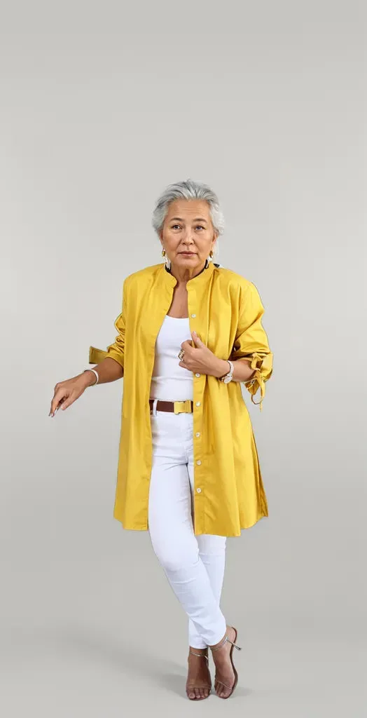 Nelly | Stylish Shirt Cardigan