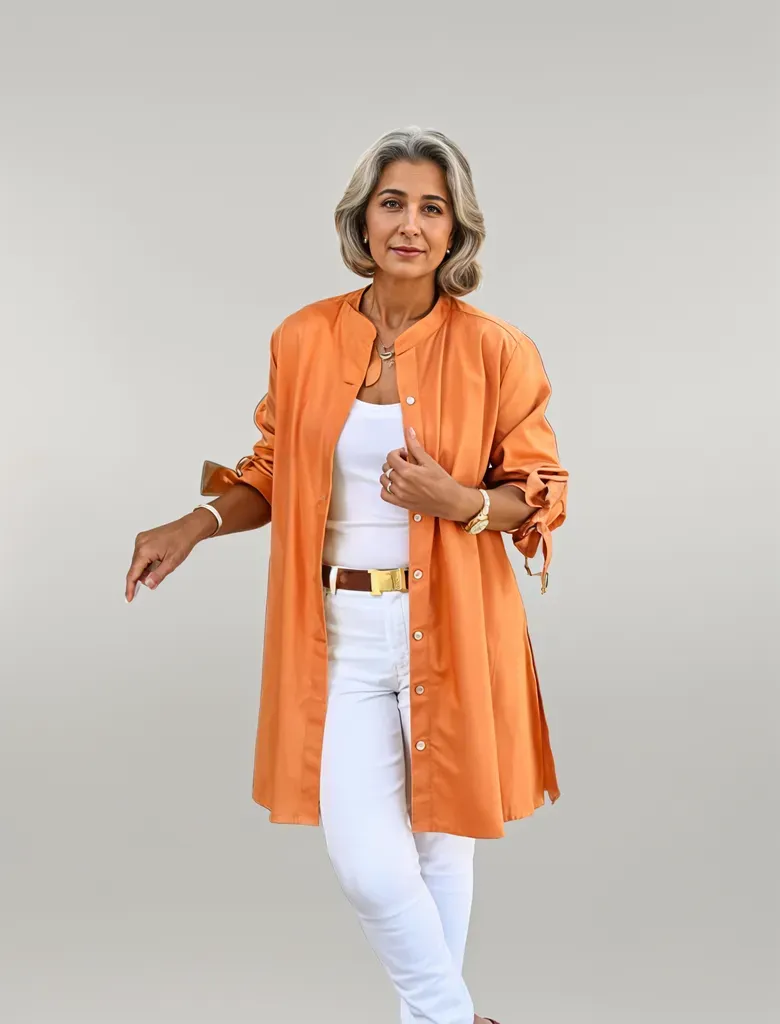 Nelly | Stylish Shirt Cardigan