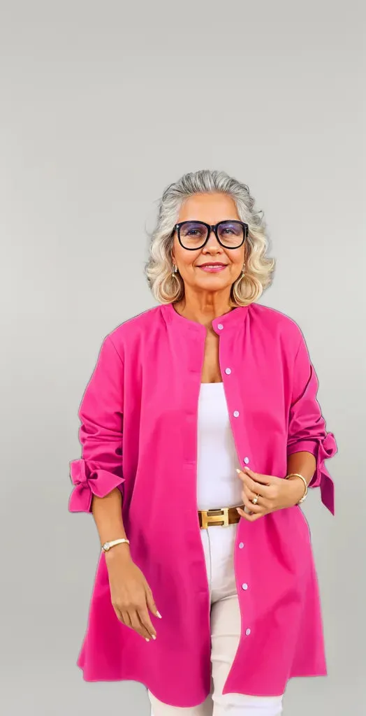 Nelly | Stylish Shirt Cardigan