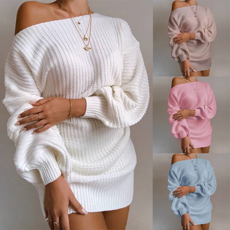 Olivia Luxe Trui-Jurk  | Zachte trendy oversized lange sweater