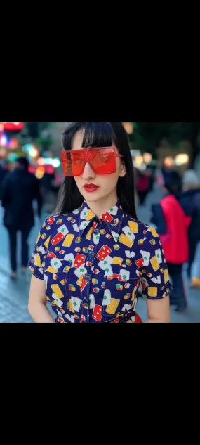Oversized Aviator Sunglasses