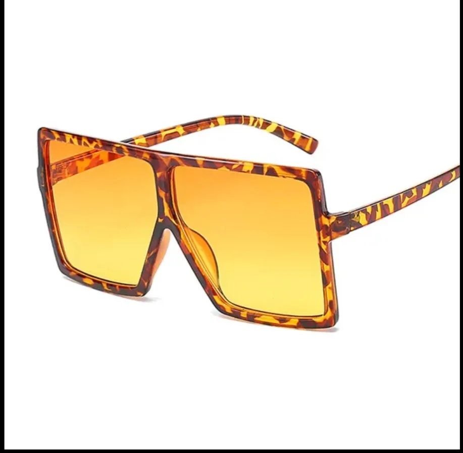 Oversized Aviator Sunglasses