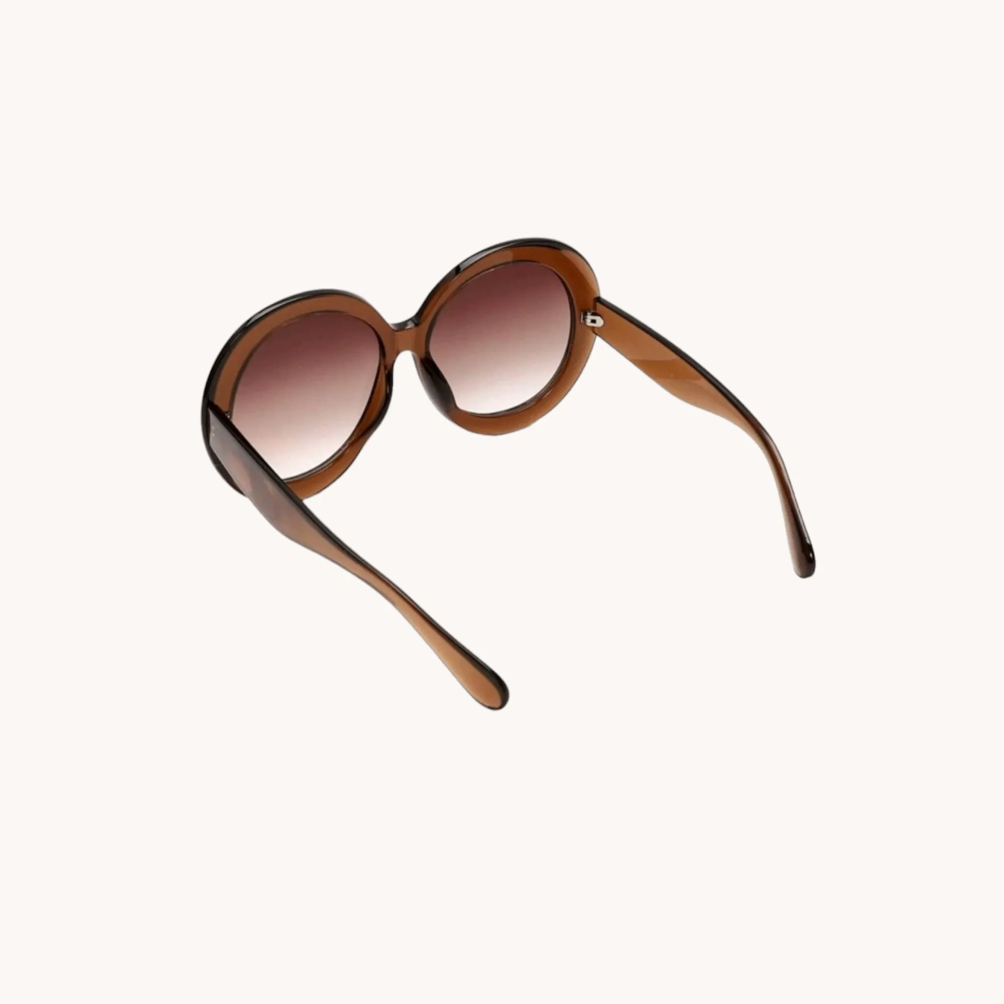 Oversized Round Shades Tea