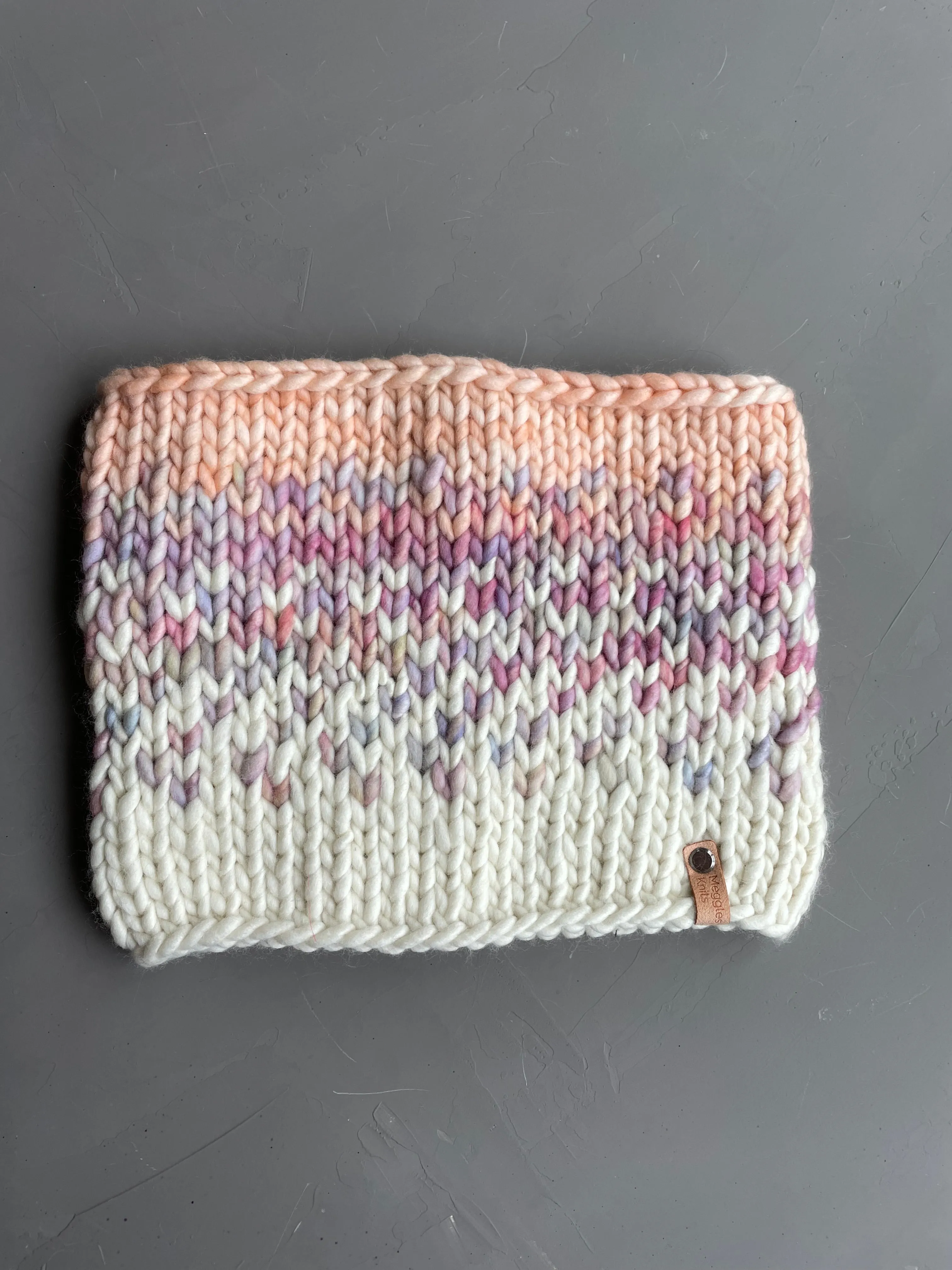Pinks Sunrise Luxury Line Cowl