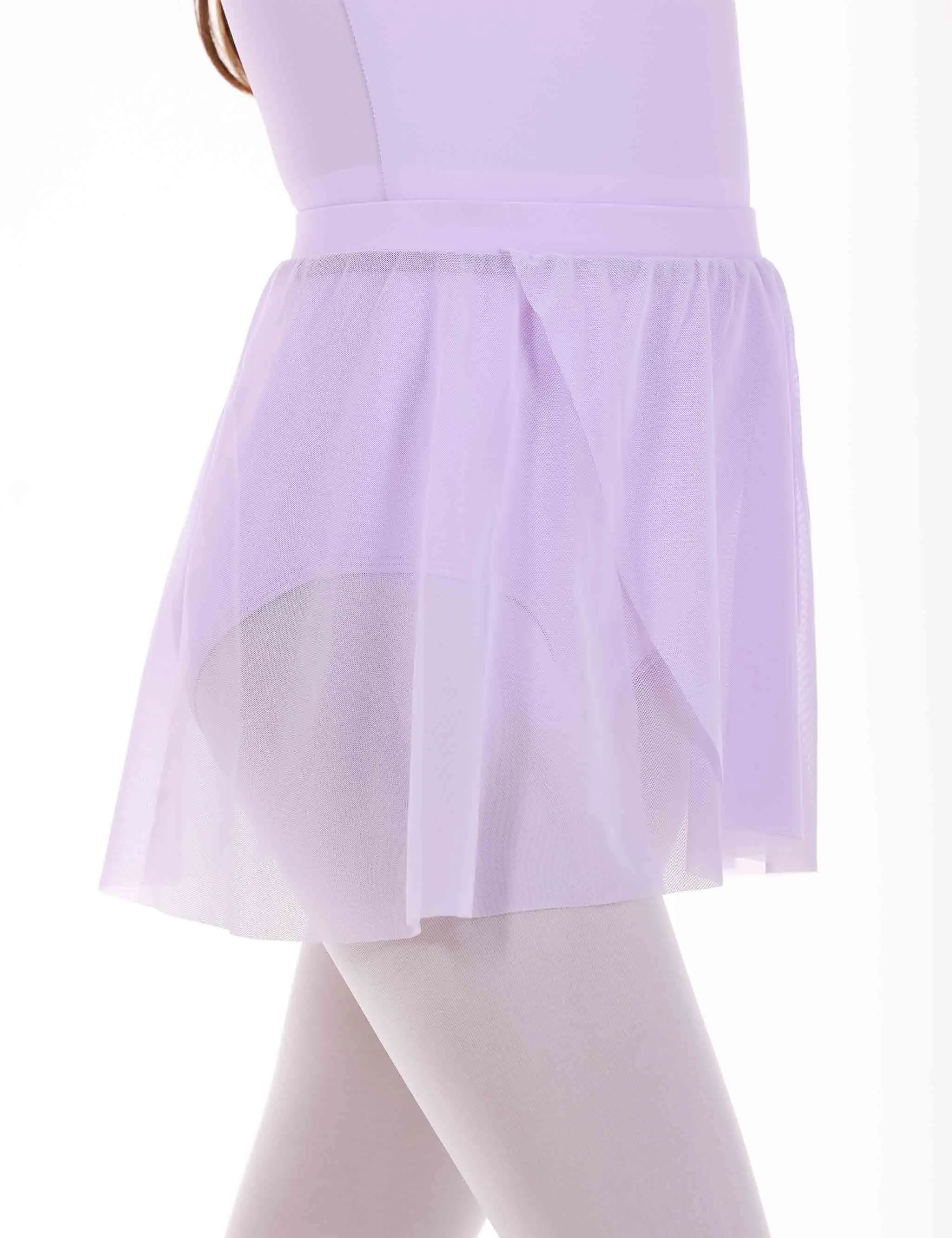 PULL-ON MESH BALLET SKIRT
