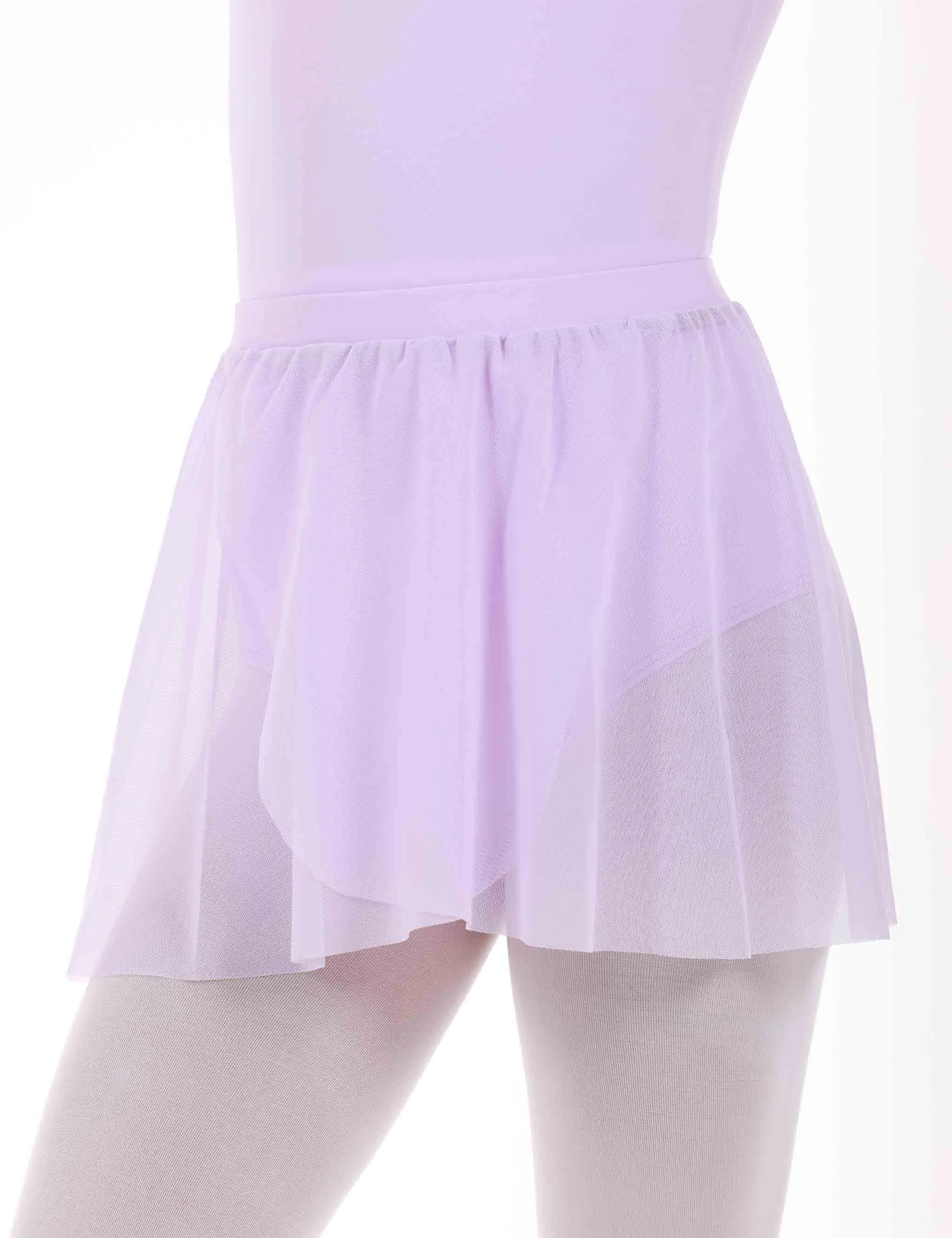 PULL-ON MESH BALLET SKIRT
