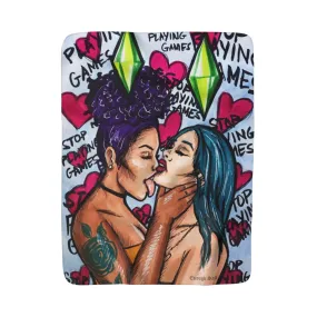 Sherpa Fleece Blanket - The Sims