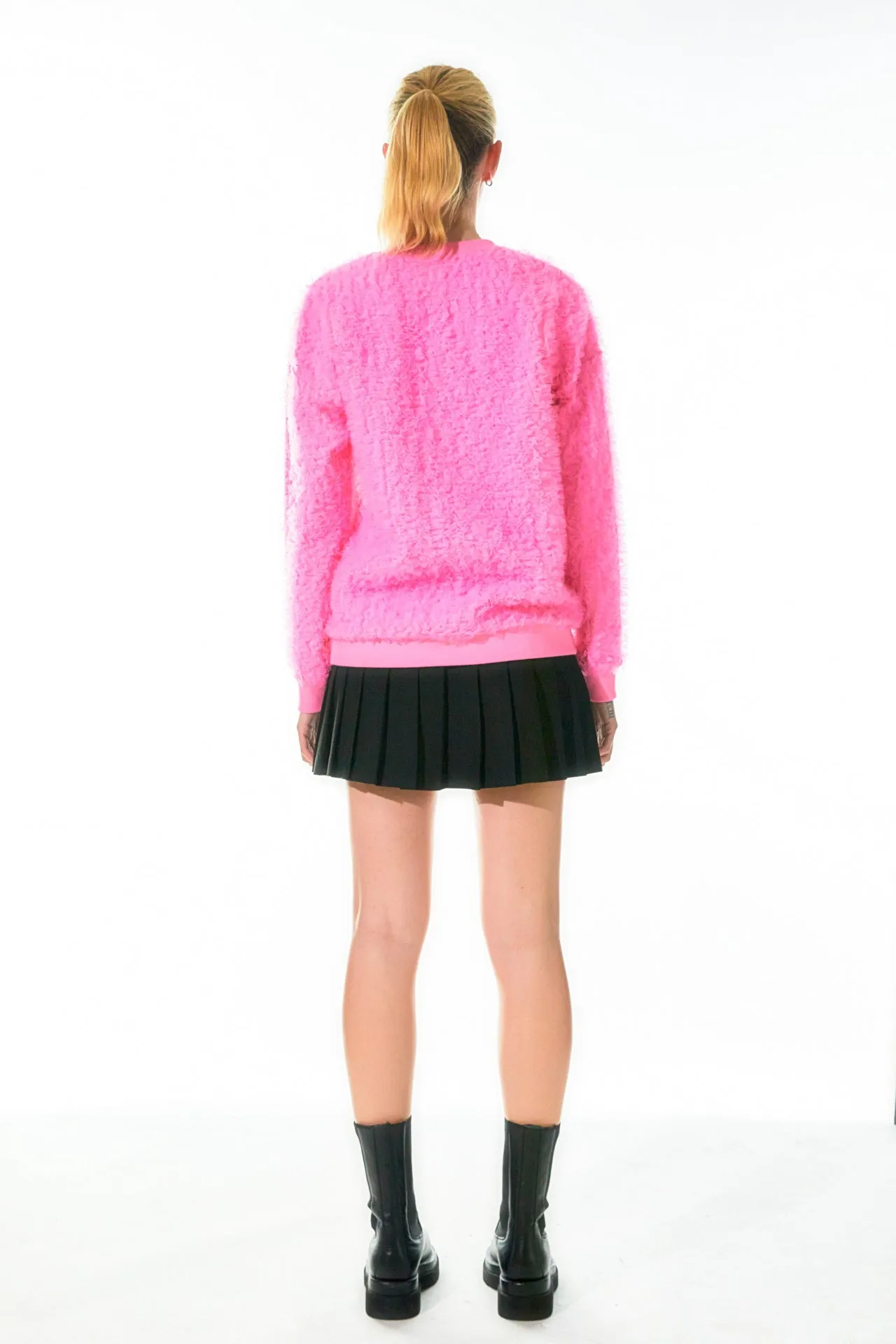 Tulle Oversize Sweater