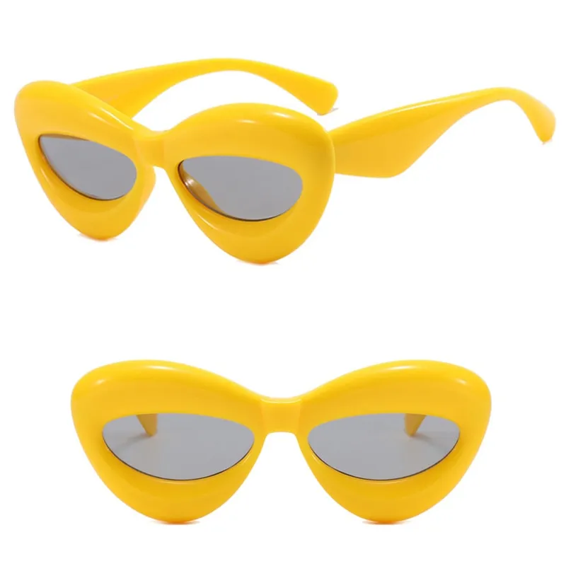 Vintage Sunglasses Women Oversized Glasses Men Fashion Punk