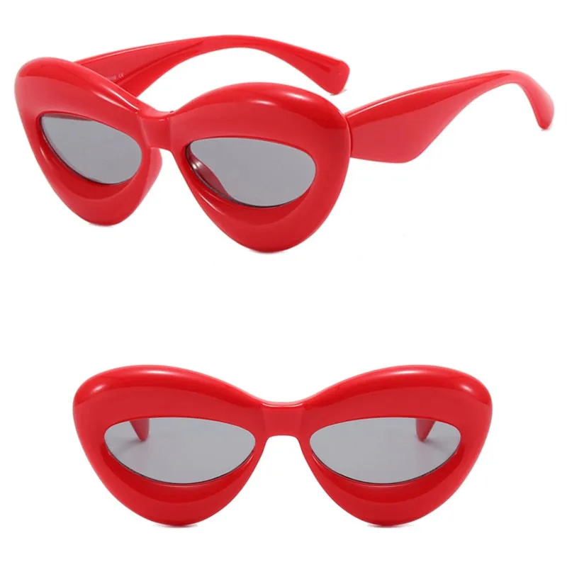 Vintage Sunglasses Women Oversized Glasses Men Fashion Punk
